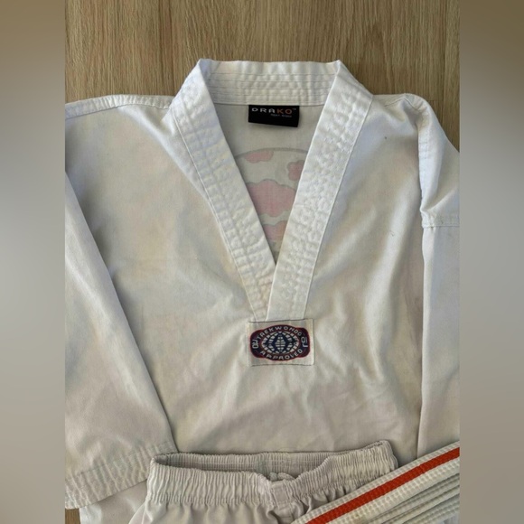Karate Taekwondo uniform size 0 - Picture 3 of 3